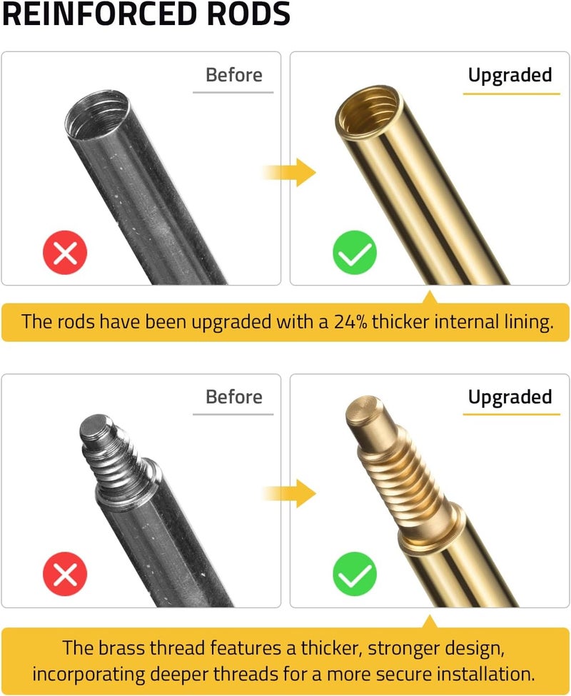 CVLIFE Gun Cleaning Kit for .177 .22/9mm .22 .357 .45, .40 .38/9mm .45 .357, .38 Universal Gun Cleaning Kits for Rifle, Handgun, Airgun - Image 3